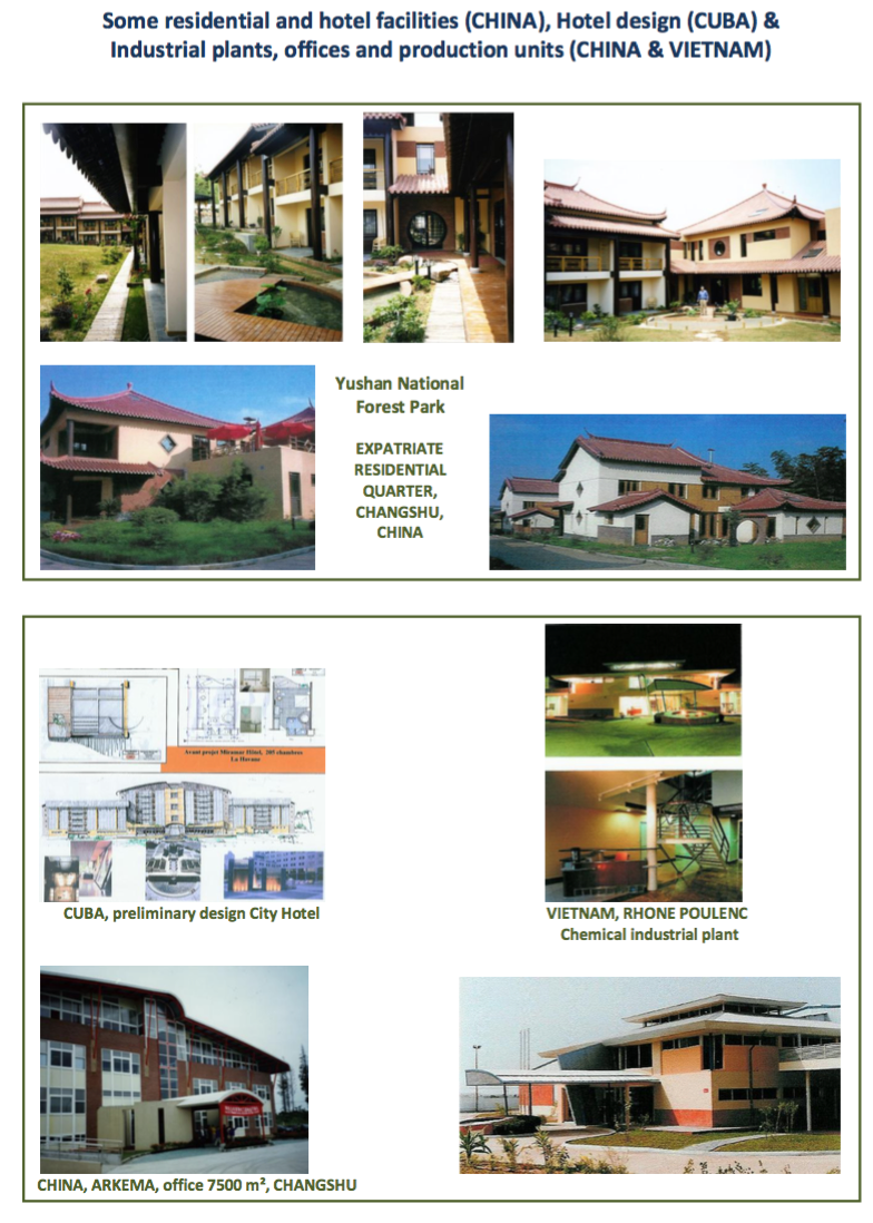 residential and hotel facilities - industrials plants - offices and production units